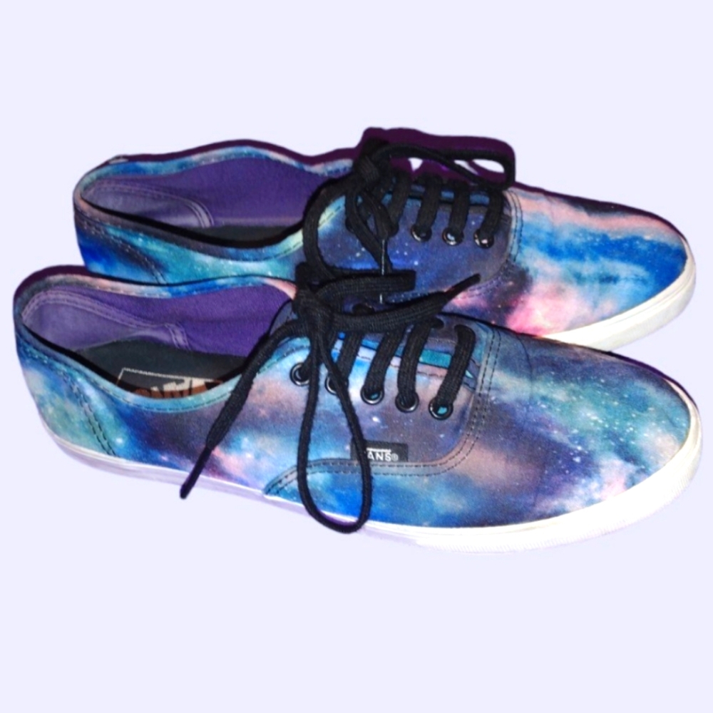 Galaxy pattern unisex Vans
